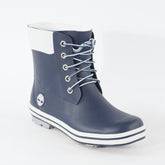Junior Timberland 6 Inch Rainboot 81723 Navy Rubber Slip On Wellington Boots